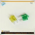 Zinc Alloy PC Material Mini Blade fuse for VW with LED